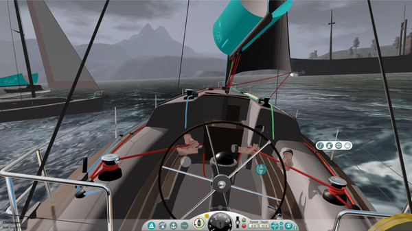 Скриншот из eSail Sailing Simulator