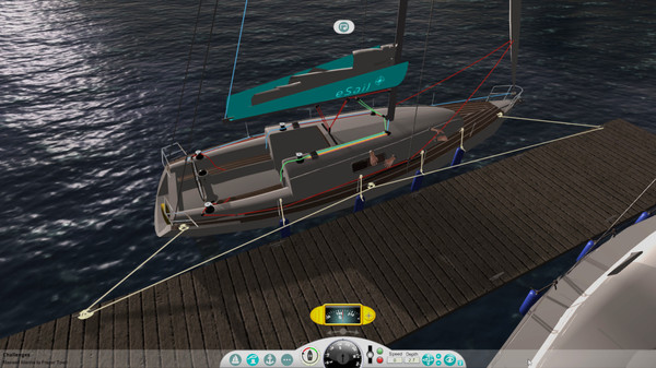 Скриншот из eSail Sailing Simulator