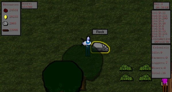 Roanoke game for Linux 1