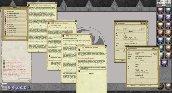 Скриншот из Fantasy Grounds - C01: Alagoran's Gem (PFRPG)