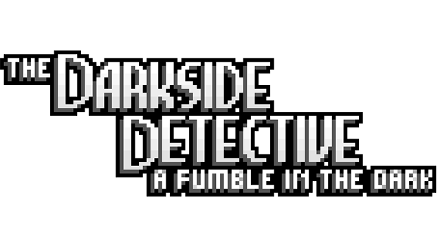 The Darkside Detective: A Fumble in the Dark Logo