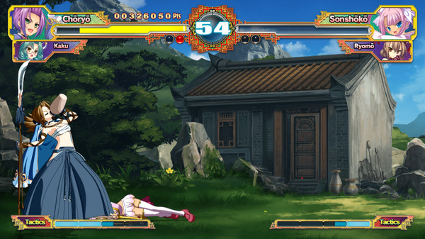 Скриншот из Koihime Enbu RyoRaiRai
