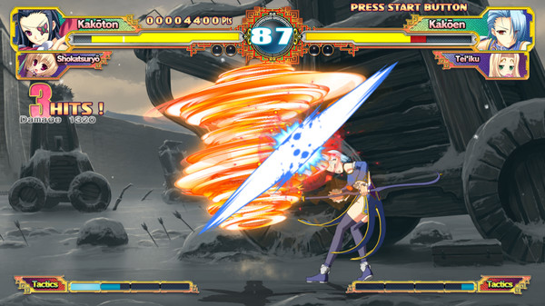Скриншот из Koihime Enbu RyoRaiRai