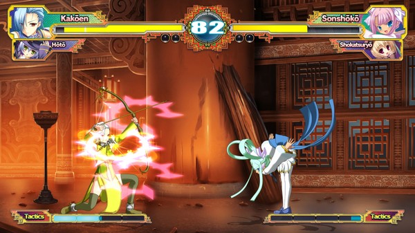 Скриншот из Koihime Enbu RyoRaiRai