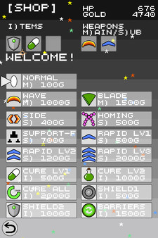 Скриншот из Warawara Invaders