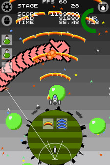 Скриншот из Warawara Invaders