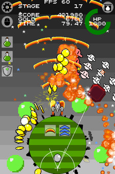 Скриншот из Warawara Invaders