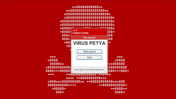 Virus Petya game for Linux 1