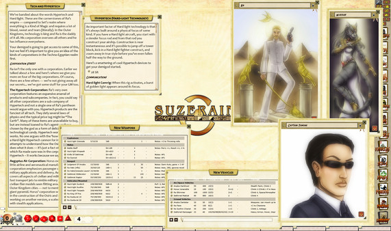 Скриншот из Fantasy Grounds - Suzerain: Set Rising (Savage Worlds)