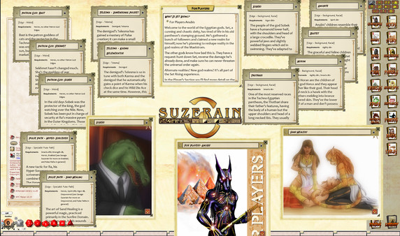 Скриншот из Fantasy Grounds - Suzerain: Set Rising (Savage Worlds)