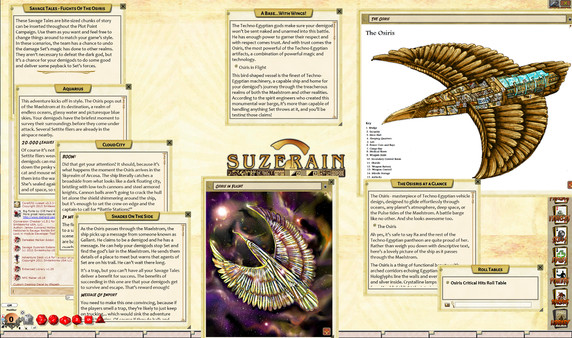 Скриншот из Fantasy Grounds - Suzerain: Set Rising (Savage Worlds)