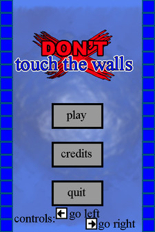 DON'T touch the walls requirements