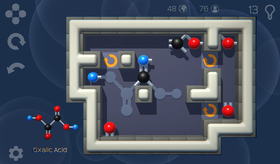 Molecule - a chemical challenge game for Linux 1