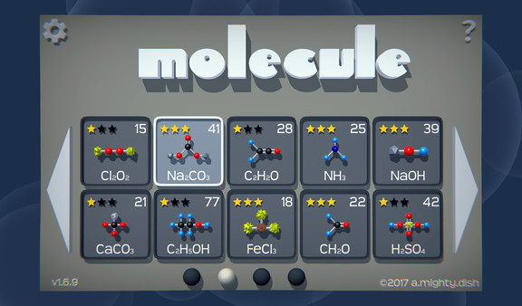 Molecule - a chemical challenge for linux