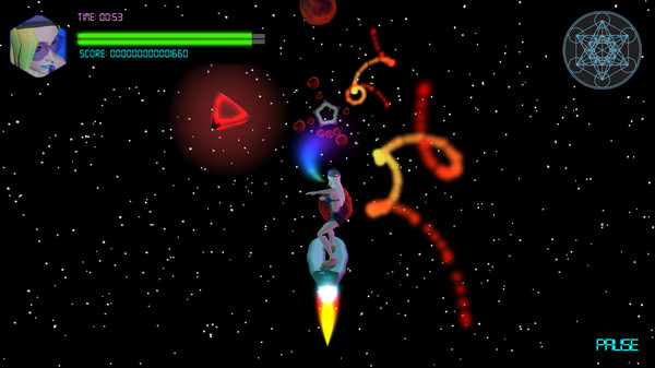 Neon Spaceboard game for Linux 1