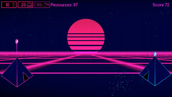 Neon Sun game for Linux 1