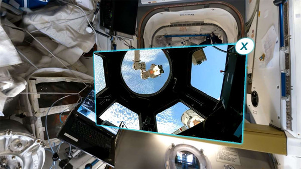 Скриншот из International Space Station Tour VR