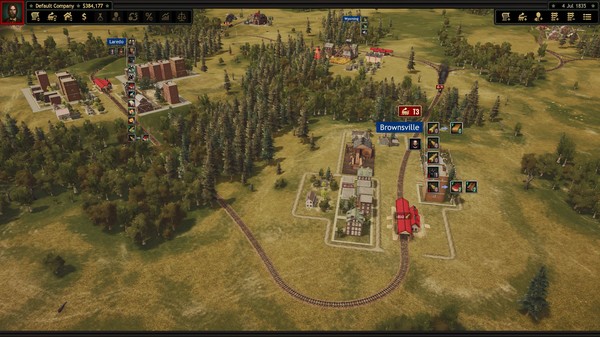 Скриншот из Railroad Corporation