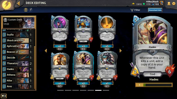 Скриншот из Hand of the Gods: Core Set Bundle