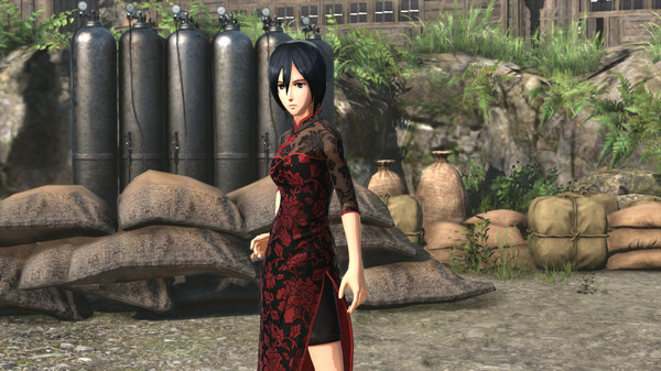 Скриншот из Additional Mikasa Costume: Chinese Dress Outfit