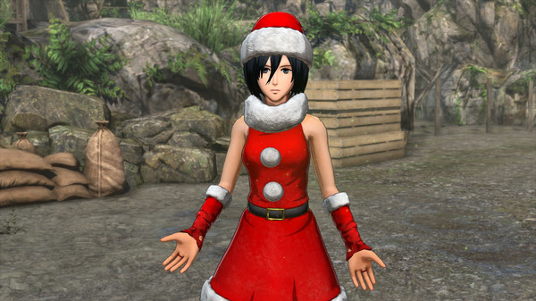 Скриншот из Additional Costume Set: Christmas Outfit