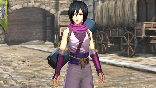 Скриншот из Additional Mikasa Costume: Ninja Outfit
