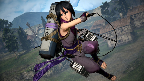 Скриншот из Additional Mikasa Costume: Ninja Outfit