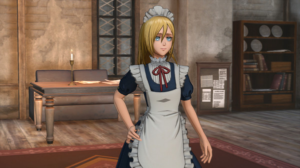 Скриншот из Additional Christa Costume: Maid Outfit