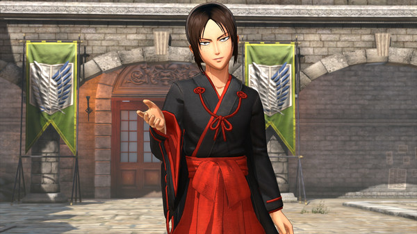 Скриншот из Additional Ymir Costume: Shrine Maiden Outfit