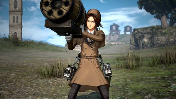 Скриншот из Additional Hange Costume: Detective Outfit