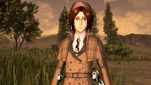 Скриншот из Additional Hange Costume: Detective Outfit