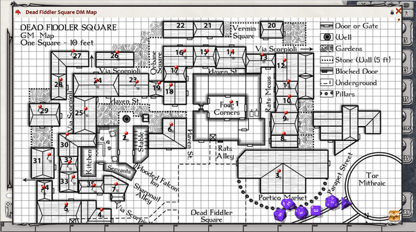 Скриншот из Fantasy Grounds - Rogues in Remballo (5E)