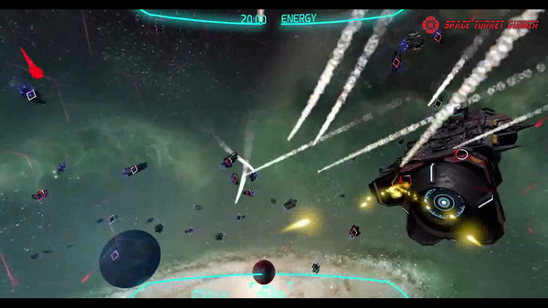 Скриншот из Space Turret Gunner