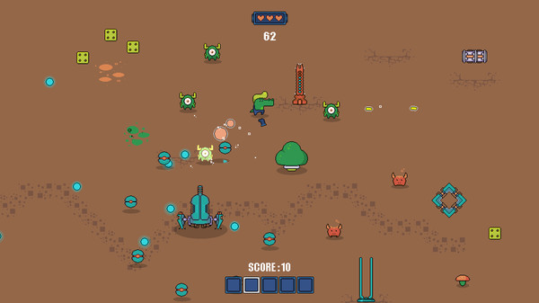 CrocoMars game for Linux 1