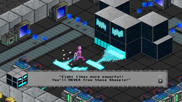 Patchman vs. Blue Squares game for windows Pc 1