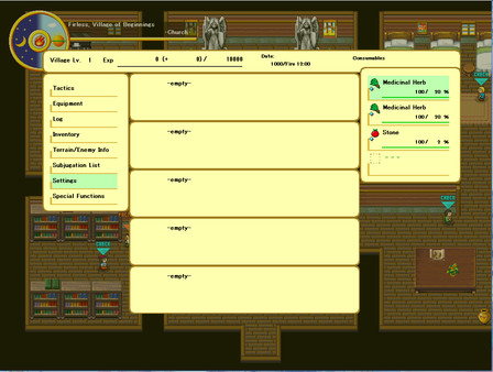 Tactical Chronicle requirements