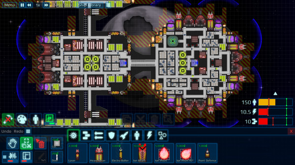 Cosmoteer: Starship Architect & Commanderfor windows and Linux 1