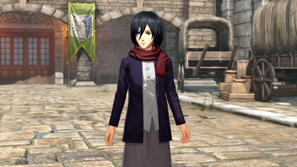 Скриншот из Mikasa & Armin Plain clothes Outfit Early Release