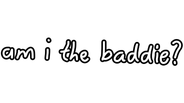 am i the baddie? Logo