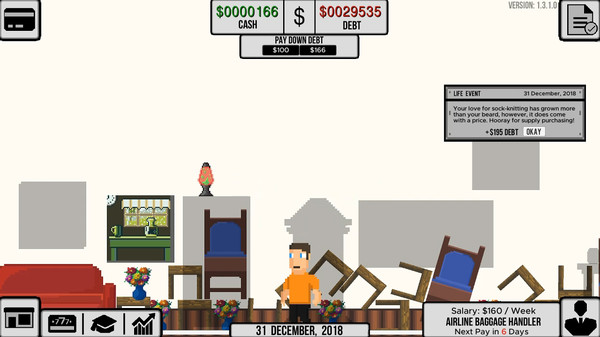 Life and Debt: A Real Life Simulator screenshot