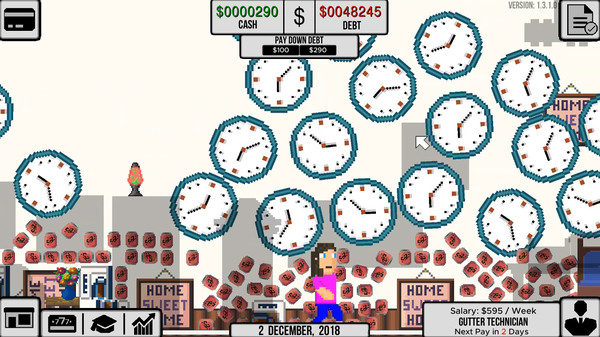 Скриншот из Life and Debt: A Real Life Simulator