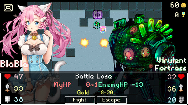 Скриншот из Neko Dungeon