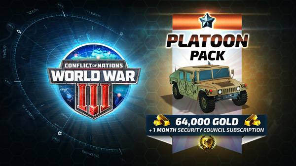 Скриншот из Conflict of Nations: World War 3 Platoon Pack