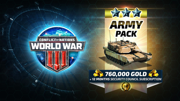 Скриншот из Conflict of Nations: World War 3 Army Pack