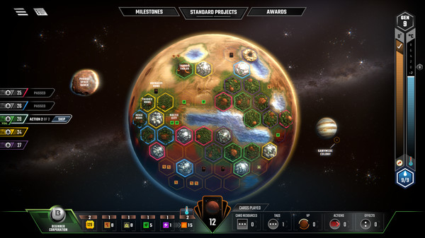 Terraforming Mars game for Linux 1