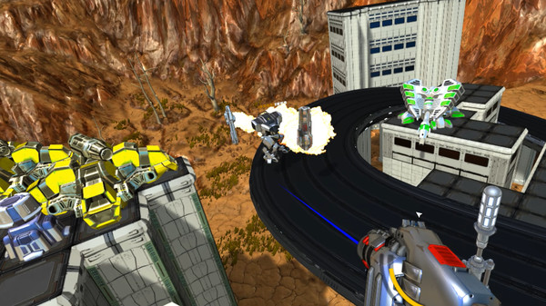 Onslaught VR game for Linux 1