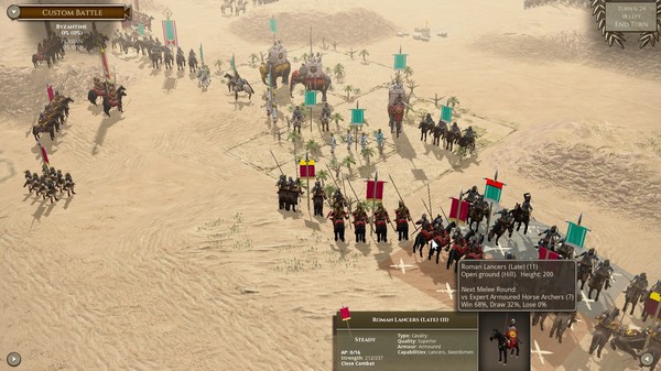 Скриншот из Field of Glory II: Age of Belisarius