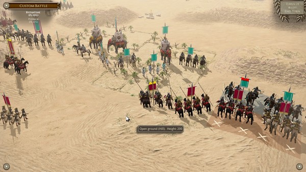 Скриншот из Field of Glory II: Age of Belisarius