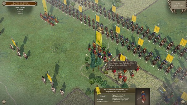 Скриншот из Field of Glory II: Age of Belisarius