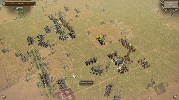 Скриншот из Field of Glory II: Age of Belisarius